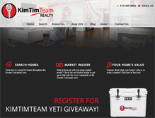 Tablet Screenshot of kimtimteam.com